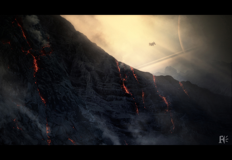 Illustration for article titled Planetscape Paintings from an Interstellar Journey